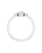 Anel Halo em Ouro 14k com Diamantes Naturais – Modelo 4