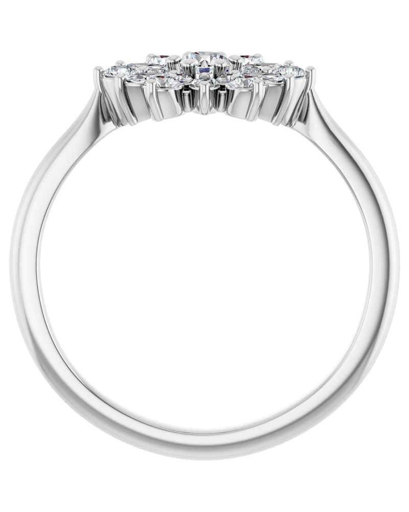 Anel Vintage em Ouro 14k com Diamantes Naturais – Modelo 5