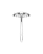 Anel Vintage em Ouro 14k com Diamantes Naturais