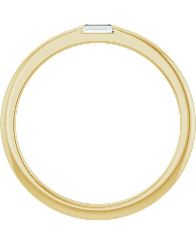 Anel Cravejado Empilhável em Ouro 14k com Diamantes Naturais – Modelo 16