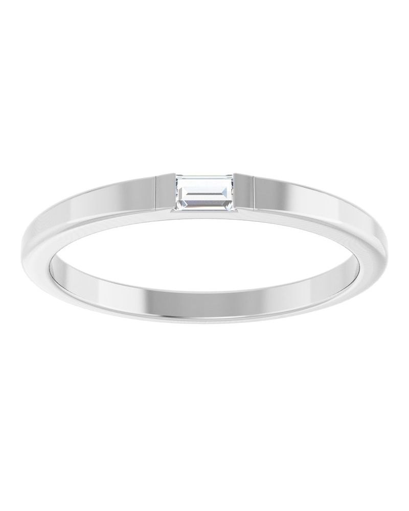 Anel Cravejado Empilhável em Ouro 14k com Diamantes Naturais – Modelo 16
