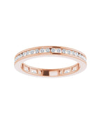 Anel Empilhável em Ouro 14k com Diamantes Naturais – Modelo 33
