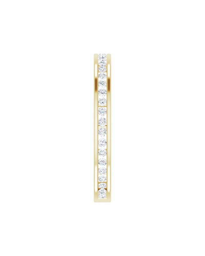 Anel Empilhável em Ouro 14k com Diamantes Naturais – Modelo 33
