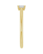 Anel Empilhável em Ouro 14k com Diamantes Naturais – Modelo 11