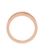 Anel Vazado em Ouro 14k com Diamantes Naturais – Modelo 10