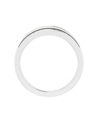 Anel Vazado em Ouro 14k com Diamantes Naturais – Modelo 10