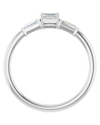 Anel Empilhável em Ouro 14k com Diamantes Naturais – Modelo 9