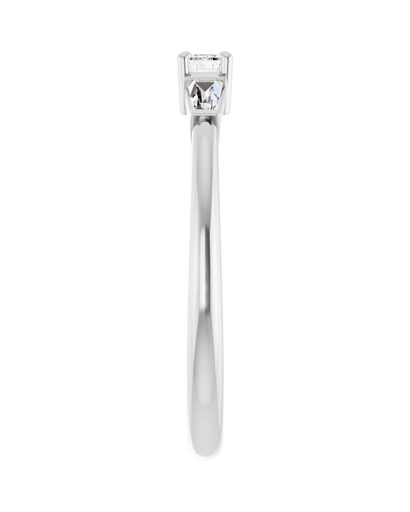 Anel Empilhável em Ouro 14k com Diamantes Naturais – Modelo 9