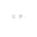 Brinco de Prata 925 com Moissanite 8mm