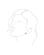 Brinco Cravejado em Ouro 14k com Diamantes Naturais – Modelo 8