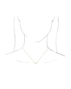 Colar Barra Cravejado em Ouro 14k com Diamantes Naturais – Modelo 13
