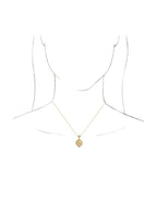 Colar Vintage em Ouro 14k com Diamantes Naturais – Modelo 2