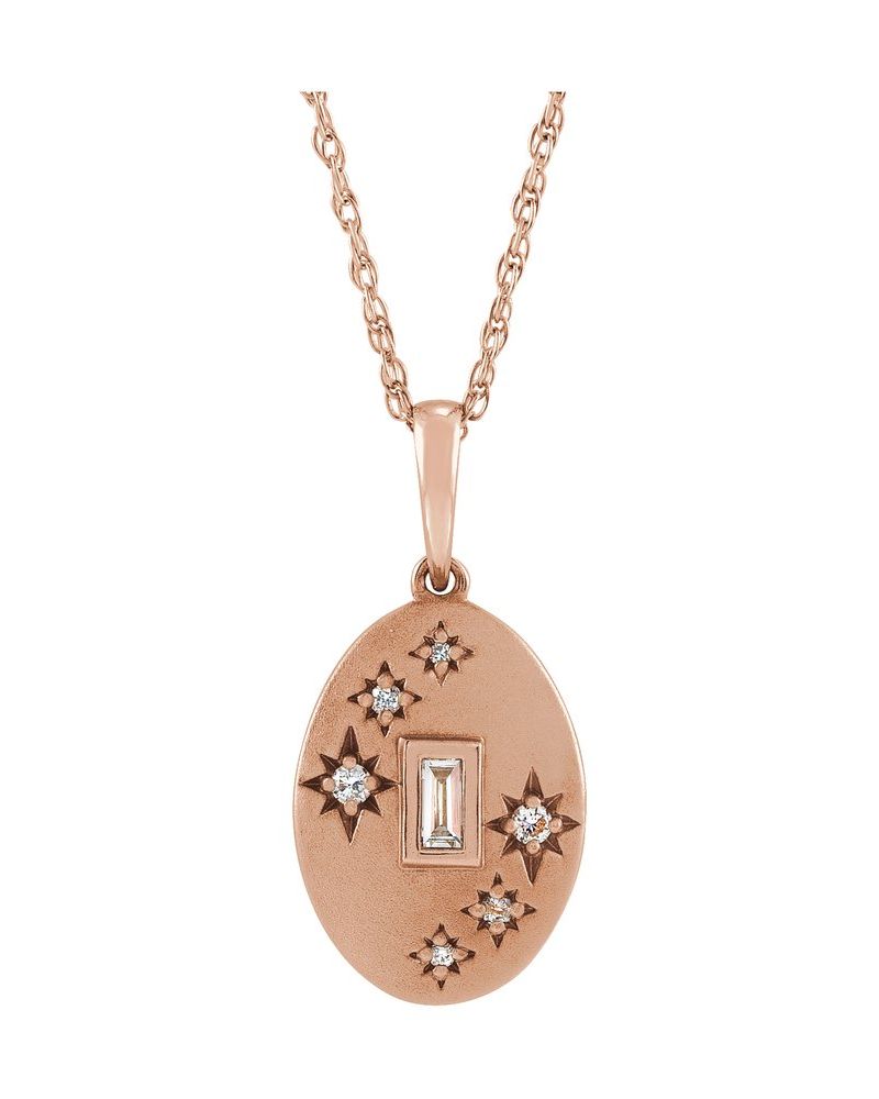 Colar Celestial em Ouro 14k com Diamantes Naturais