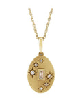 Colar Celestial em Ouro 14k com Diamantes Naturais
