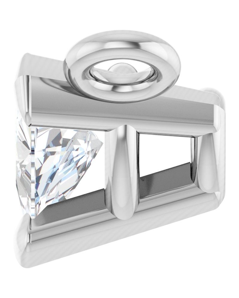 Colar Solitário em Ouro 14k com Diamantes de Laboratório – Modelo 11