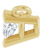 Colar Solitário em Ouro 14k com Diamantes de Laboratório – Modelo 11