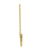Colar Barra Cravejado em Ouro 14k com Diamantes Naturais – Modelo 11