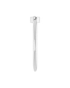 Anel Ponto de Luz em Ouro 14k com Diamante Lapidação Rosa – Branco 14k