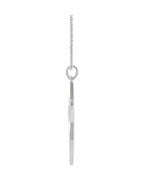 Colar Cruz Cravejado em Ouro 14k com Diamantes Naturais – Modelo 18