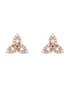 Brinco Celta Trindade em Ouro 14k com Diamantes Naturais