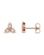 Brinco Celta Trindade em Ouro 14k com Diamantes Naturais