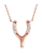 Colar Ossinho da Sorte Delicado em Ouro 14k com Diamantes Naturais