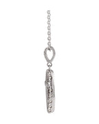 Colar Cruz Halo em Ouro 14k com Diamantes Naturais