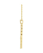 Colar Anjo da Guarda em Ouro 14k com Diamantes Naturais
