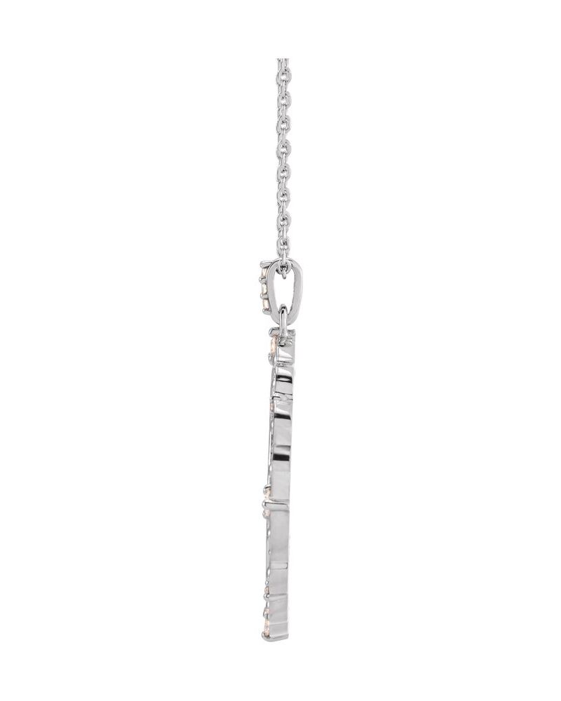 Colar Anjo da Guarda em Ouro 14k com Diamantes Naturais