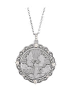 Colar Anjo da Guarda em Ouro 14k com Diamantes Naturais