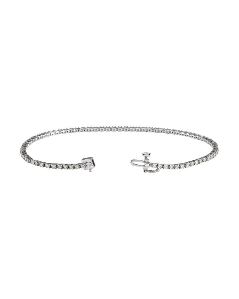 Pulseira Riviera em Ouro 14k com Diamantes de Laboratório – Modelo 18