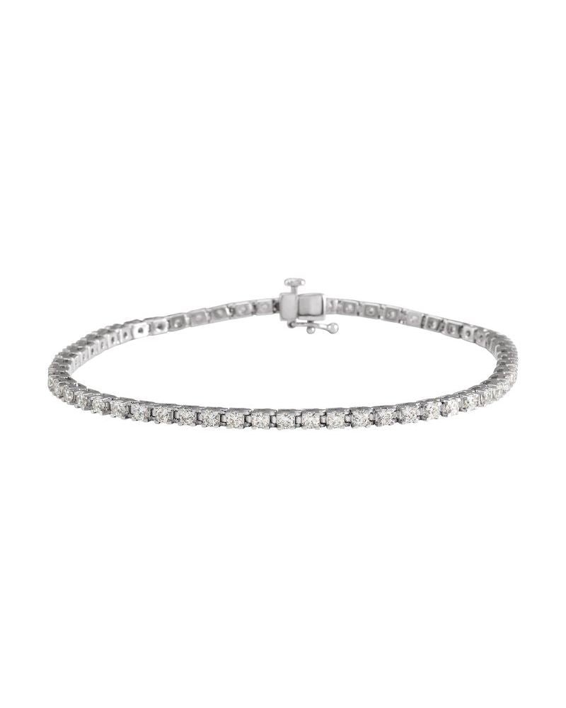 Pulseira Riviera em Ouro 14k com Diamantes de Laboratório – Modelo 18