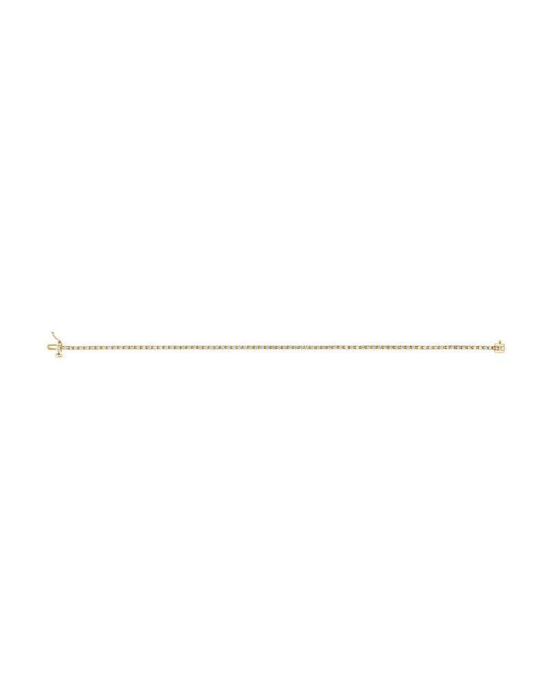Pulseira Riviera em Ouro 14k com Diamantes de Laboratório – Modelo 18