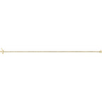 Pulseira Riviera em Ouro 14k com Diamantes Naturais – Modelo 30 – Ouro Amarelo 14k