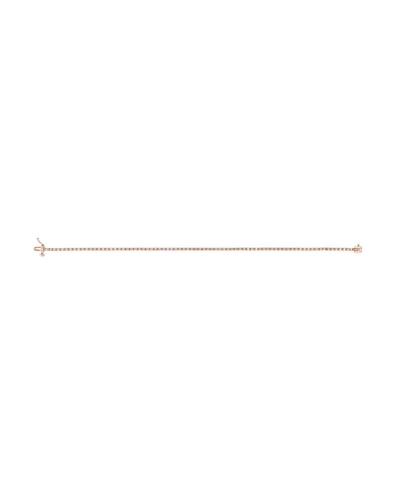 Pulseira Riviera em Ouro 14k com Diamantes de Laboratório – Modelo 18