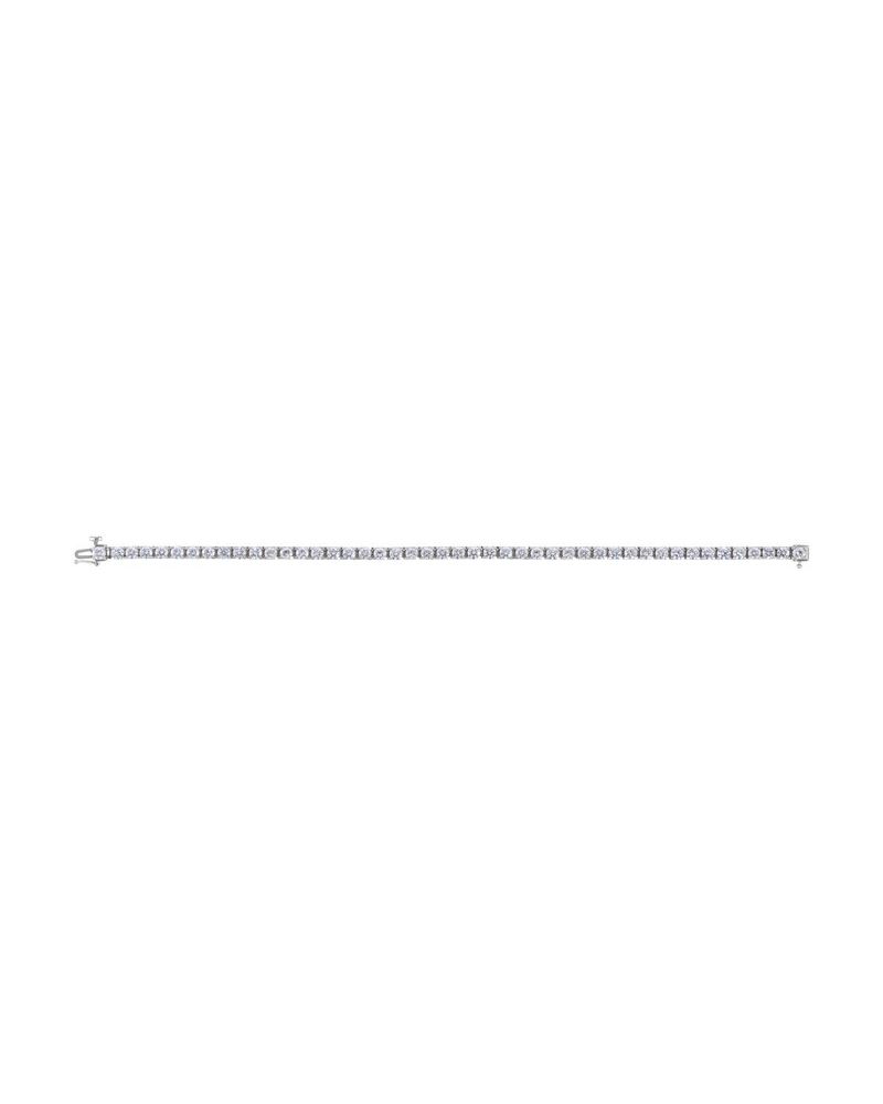 Pulseira Riviera em Ouro 14k com Diamantes Naturais – Modelo 4