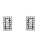 Brinco Halo em Ouro 14k com Diamantes Naturais – Modelo 8