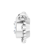 Colar Bolinhas com Cravação Bezel em Ouro 14k com Diamantes de Laboratório