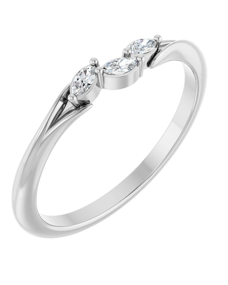 Anel Cravejado em Ouro 14k com Diamantes Naturais – Modelo 16