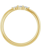 Anel Cravejado em Ouro 14k com Diamantes Naturais – Modelo 16