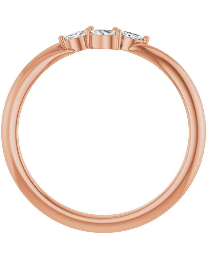 Anel Cravejado em Ouro 14k com Diamantes Naturais – Modelo 16