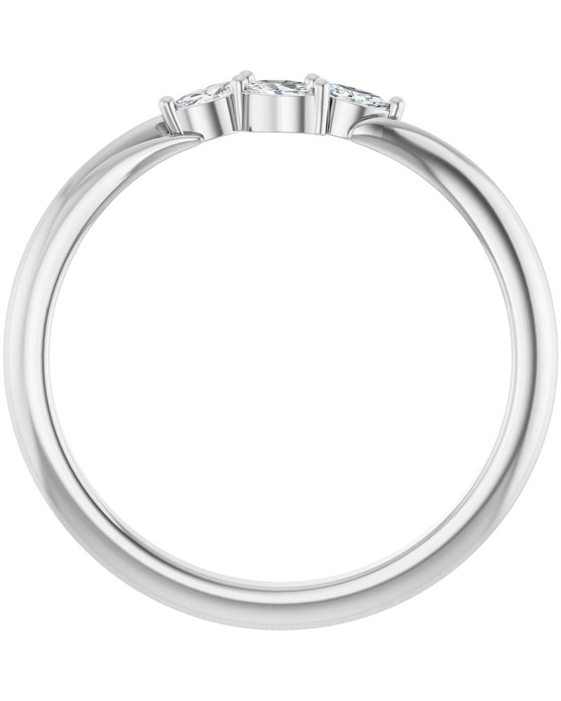 Anel Cravejado em Ouro 14k com Diamantes Naturais – Modelo 16