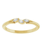 Anel Cravejado em Ouro 14k com Diamantes Naturais – Modelo 16