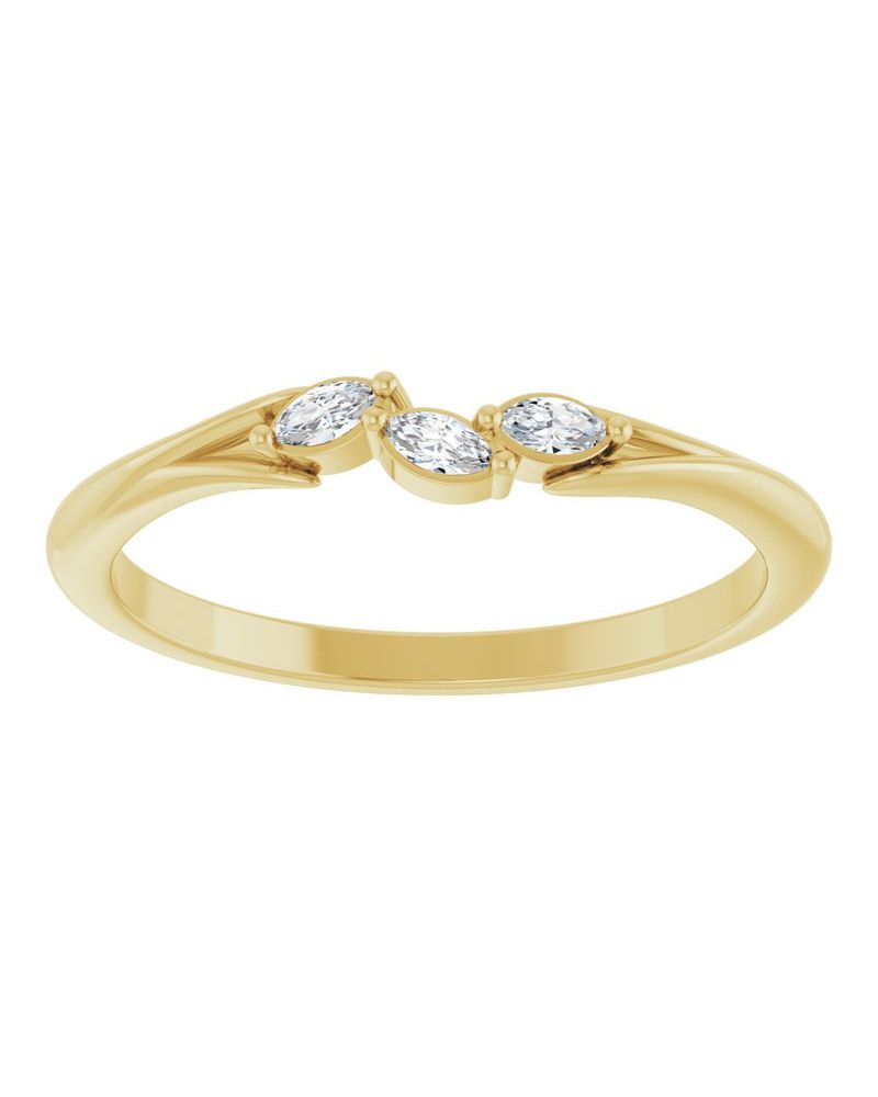 Anel Cravejado em Ouro 14k com Diamantes Naturais – Modelo 16