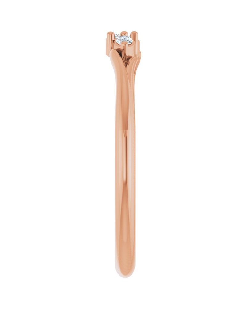 Anel Cravejado em Ouro 14k com Diamantes Naturais – Modelo 16
