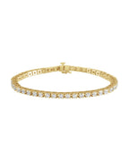 Pulseira Riviera em Ouro 14k com Diamantes de Laboratório – Modelo 18