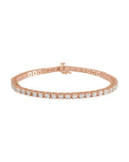 Pulseira Riviera em Ouro 14k com Diamantes de Laboratório – Modelo 18