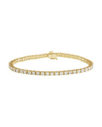 Pulseira Riviera em Ouro 14k com Diamantes de Laboratório – Modelo 18