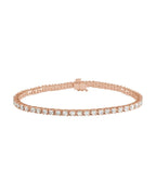 Pulseira Riviera em Ouro 14k com Diamantes de Laboratório – Modelo 18