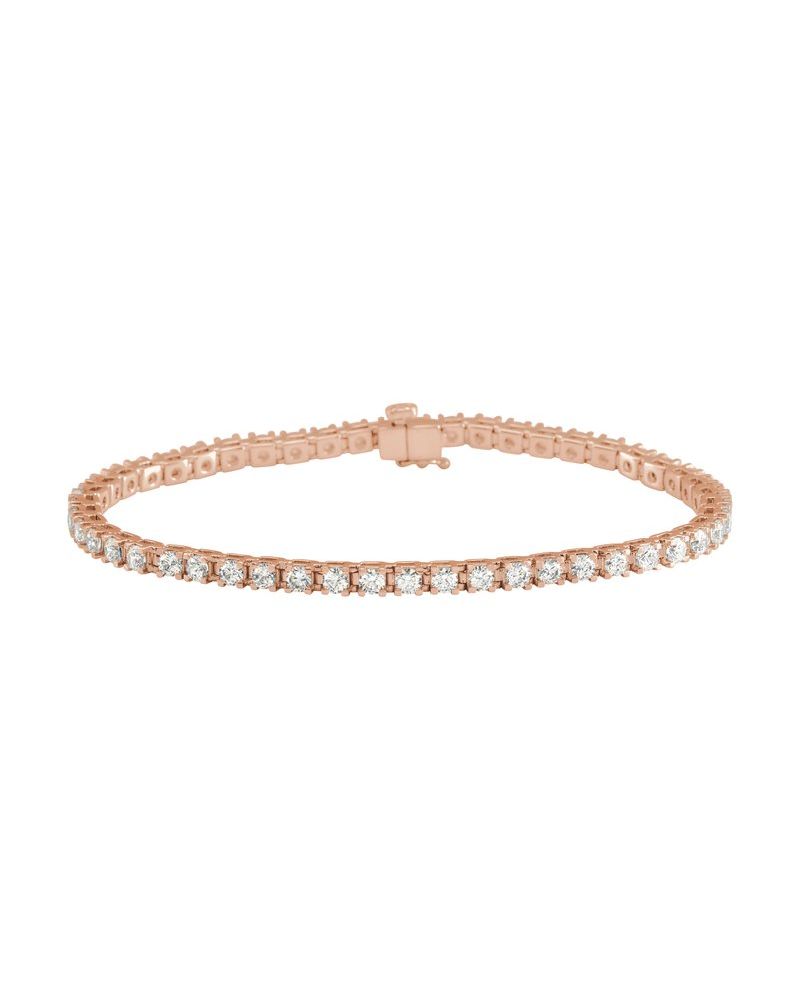 Pulseira Riviera em Ouro 14k com Diamantes de Laboratório – Modelo 18